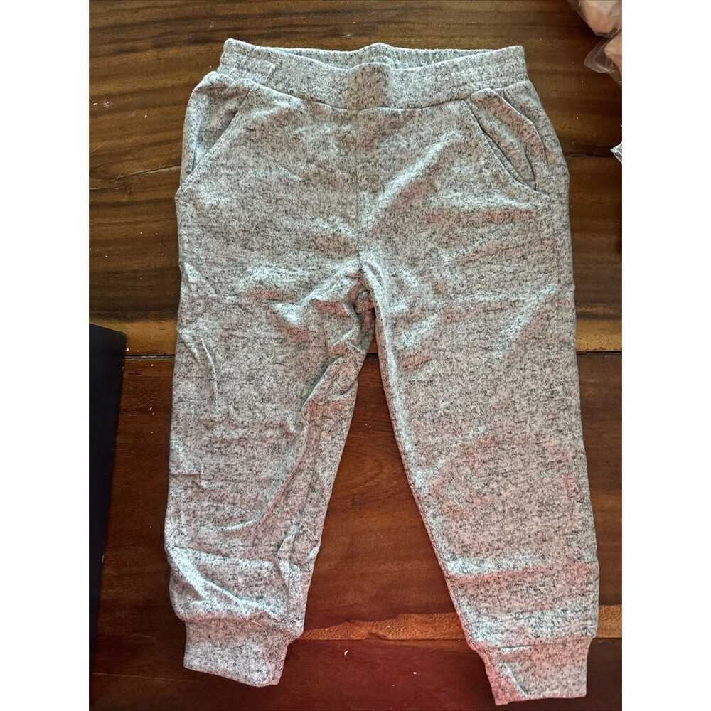 New Gymboree Gray Cozy Sweatpants Joggers Pants Play, Size 4